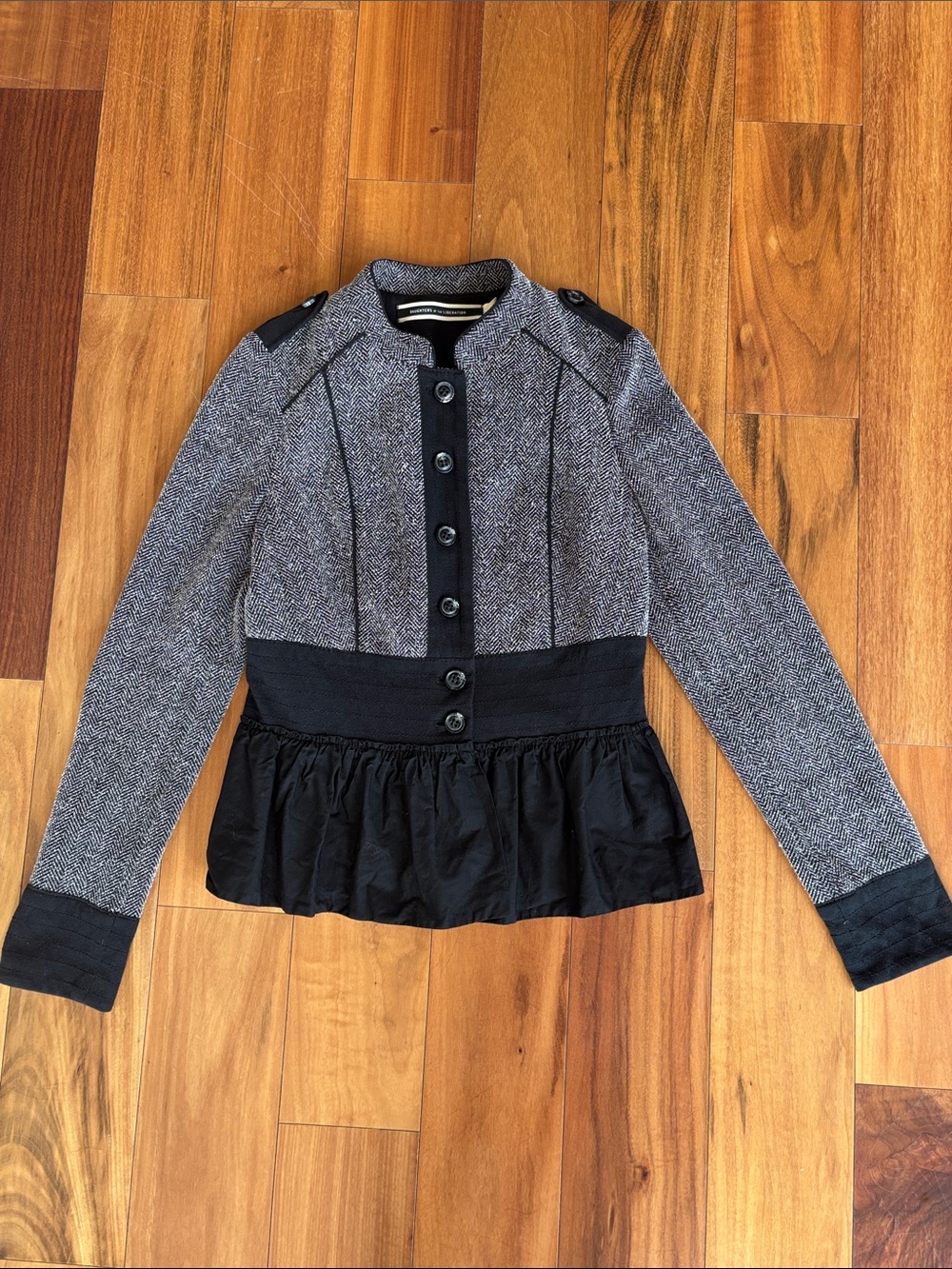 Anthropologie military style jacket